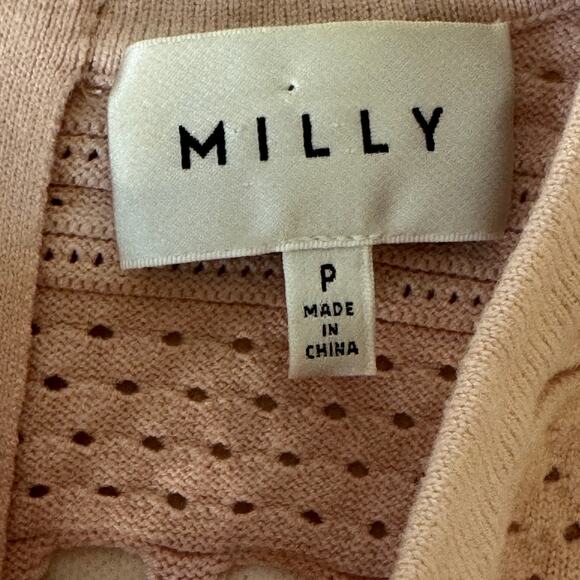 Milly Knit Mini Mermaid Dress Petite Size 2 Baby  Pink - Picture 14 of 16